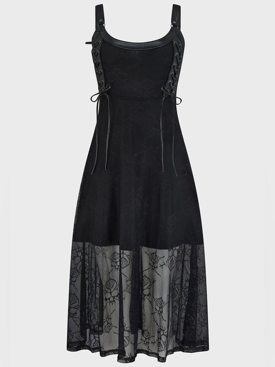 Killstar Dresses & Skirts - KILLSTAR Anne Arkist Lace Midi Dress, size XL (BNWT)